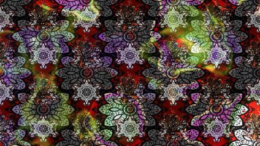 Gri ve siyah renkli çiçekler. Çiçek desenli eskiz, darbeler, sıçramalar, yaz çiçekleri. Raster illüstrasyonu.