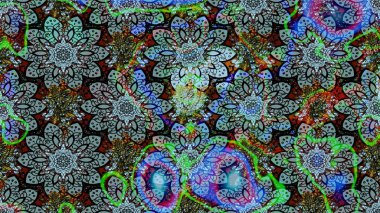 Düz Çiçek Elementleri Tasarımı. Mavi ve siyah renkte çiçekler. Çiçek desenli eskiz, yaz çiçekleri. Renkli Bahar Teması çizim şablonu.