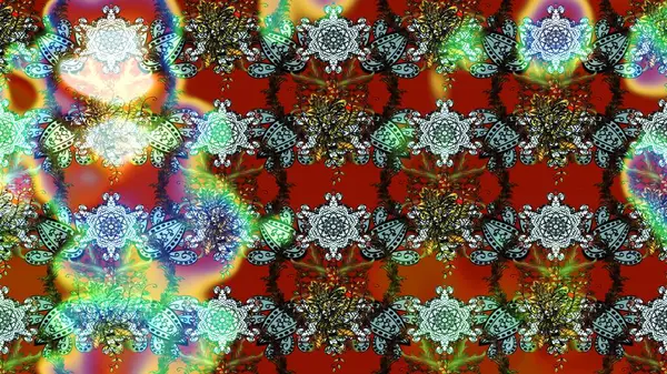 Hoş bir çiçek geçmişi var. Raster illüstrasyonu. Küçük bir çiçekte eskiz deseni. Güzel kumaş deseni.