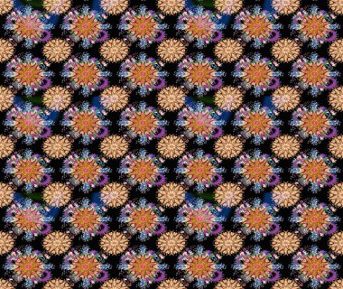 Tatil havası. Nazik romantik baskı. Raster güzel bir çiçek deseni çizmiş. Bahar mevsimi.