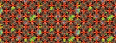 Tekstil veya kitap kapakları, imalat, duvar kağıtları, baskı, hediye paketi ve yapıştırma kitabı için çiçek eskizi geçmişi. Küçük çaplı çiçeklerdeki basit şirin desenler. Raster illüstrasyonu.