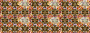 Kusursuz klasik altın desen. Kahverengi renklerde altın desenler ve altın elementler. Raster geleneksel oryantasyon süsü.