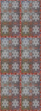 Zarif, parlak ve pürüzsüz gri ve kahverengi çiçek desenli tasarım. Sabıka baskıları, bebek kıyafetleri, duvar kâğıtları, paket kutuları vb..