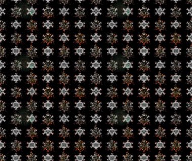 Çiçek desenli raster, siyah çizgi grafik desenli soyut raster arkaplan. Modern stil dokusu.