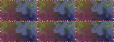 Fantezi çiçekli kusursuz desen, doğal duvar kağıdı, çiçek desenli kıvrım çizimi. Ev dekoru. Paisley el çizimi elementler.