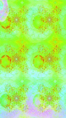 Sanat, çiçeklere ilham verir ve arka plan bırakır. Karalama çiçekleri çizim kalıbı. Raster deseni. Yeşil el çizimi desen.