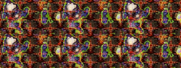 Çiçek çelengi. Güzel, parlak, pürüzsüz kumaş, tuval. Raster illüstrasyonu. Eski moda arka plan. Kıvırcık, parlak örgü. Desen, çizim, çiçek sınırı..