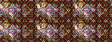 Kahverengi ve gri renkte çiçekli çiçek deseni. Suluboya tarzında kahverengi ve gri renkte çiçekler.