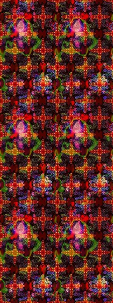 Moda baskıları için zarif bir şablon. Motley illüstrasyonu. Çiçekli yaz çiçekleri. Robot resim. Küçük renkli çiçekler. Küçük çiçekte şirin desenler.