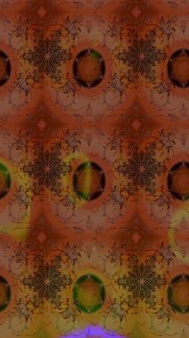 Raster deseni. Küçük çiçekte güzel bir desen var. - Kahverengi çiçekler. Çiçek kompozisyonu. Doğa. Çiçek arkaplan. Çiçek kolajı.