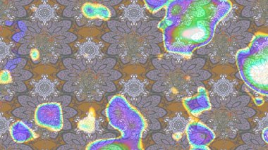 Raster illüstrasyonu. Eski moda arka plan. Çiçek çelengi. Desen, çizim, çiçek sınırı. Güzel, parlak, pürüzsüz kumaş, tuval. Kıvırcık, parlak örgü.