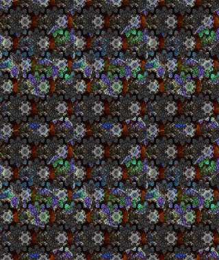 Raster güzel kumaş deseni çiziyor. Çiçek deseni. Renkli Bahar Teması eskiz kalıbı. Düz Çiçek Elementleri Tasarımı.