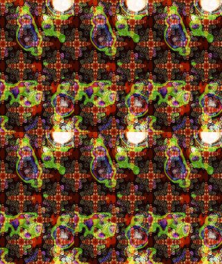 Şirin, zarif çiçekler Raster illüstrasyonu. Poster ya da kapak için arka plan. Tekstil için figür. Davetiye ve kartpostal tasarımı için dekoratif çiçek unsurları. Yapraklı çizim deseni.