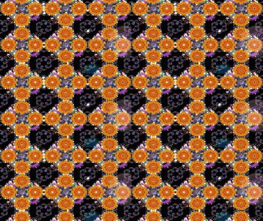 Raster deseni. Suluboya etkisi. Botanik çizim kalıbı. Organik elementler.