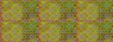 Çiçekli el, pürüzsüz desen çizmiş. Modern gelişim yeşil ve kahverengi raster arka plan duvar kağıdı resimleme klasik çizgili iz sürme desenli çiçekler, çiçekli süsler.