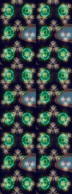 Yumuşak fayans. Yumuşak pamuk tasarımı. Raster 'ın taze dokusu. Klasik çiçek desenli. Paketleme, tekstil, duvar kağıdı için çiçek arkaplanı.