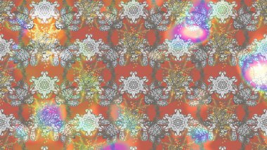 Raster illüstrasyonundaki çiçek desenli çizim. Suluboya tarzında gri ve nötr renkte çiçekler.