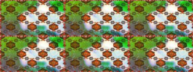 Klasik tropikal doğal elementlerin suluboya seti. Raster illüstrasyonu. Egzotik çiçekler, botanik parlak klasik doğa yeşil ve kahverengi renkler.