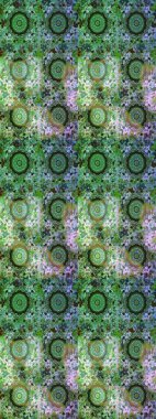 Çiçek süsü kumaş deseni, cam, çiçek desenli metal altın elementli yeşil renkler. Klasik raster altın pürüzsüz desen.