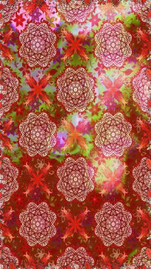 Güzel kumaş deseni. Güzel suluboya çiçek buketi pürüzsüz desen.