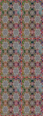 Çiçek desenleri gri ve kahverengi renklerde, el yapımı papatyalar, papatyalar. Tekrar eden çiçek arkaplanı, zarif gri ve kahverengi çiçek duvar kağıdı.