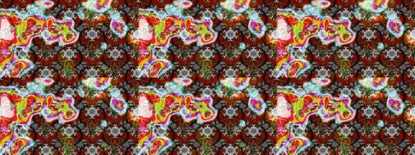 Nakış desenli çiçek deseni. Renkli grunge, soyut arkaplanı kologri ve kahverengi çiçeklerle süslüyor. İzler, kumaş, duvar kağıtları, tekstil için raster dokusu.
