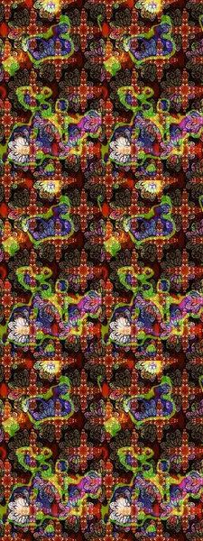 Kahverengi ve siyah renkli çiçekler. Nazik, narin çiçek arkaplanı. Raster çiçek desenli ve çiçekli..