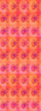 Nazikçe, rengarenk bahar çiçekleri. Raster illüstrasyonu. Raster çiçek desenli ve çiçekli..