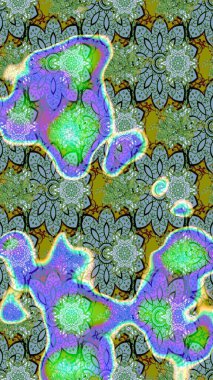 Düz Çiçek Elementleri Tasarımı. Raster çiçekli arka plan. Güzel eskiz şekli. Yazdır. Renkli Yaz Temalı eskiz kalıbı. Şirin kumaş deseni.