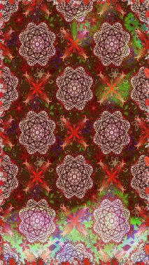 Egzotik çiçekler, kahverengi ve nötr renkler üzerine botanik, parlak klasik doğa. Klasik tropikal doğal elementlerin suluboya seti. Raster illüstrasyonu.