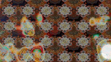 Raster illüstrasyonu. El yapımı çiçek ve bitki koleksiyonu. Şirin karalamalı çiçek desenli çizim. Eskiz tarzı kahverengi ve gri renklerde. Raster illüstrasyonu.