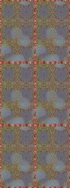 Renkli Bahar Temalı Kusursuz Arkaplan. Çiçek deseni. Düz Çiçek Elementleri Tasarımı. Raster pürüzsüz Güzel kumaş deseni.