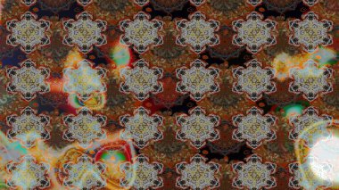 Raster illüstrasyonu. El yapımı çiçek ve bitki koleksiyonu. Şirin karalamalı çiçek desenli çizim. Eskiz tarzı kahverengi ve gri renklerde. Raster illüstrasyonu.