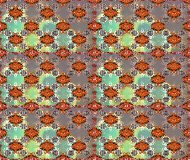 Düz Çiçek Elementleri Tasarımı. Renkli Yaz Temalı Kusursuz Arkaplan. Sevimli çiçek raster deseni. Modaya uygun kumaş deseni.