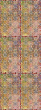 Kusursuz Renksiz Bahar Temalı Kusursuz Arkaplan. Düz Çiçek Elementleri Tasarımı. Sevimli çiçek raster deseni. Çiçekler bej ve nötr renklerde.