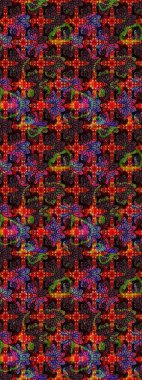 El çizimi Raster çizimi. Karalama elementleri. Çizim çiçek deseni duvar kağıdı, web sitesi arkaplanı, paket kağıdı, davetiye, broşür, pankart veya web sitesi için kullanılabilir.