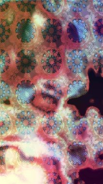 Moda baskıları için zarif bir şablon. Küçük renkli çiçekler. Motley illüstrasyonu. Çiçekli bahar çiçekleri. Küçük çiçekte şirin desenler.