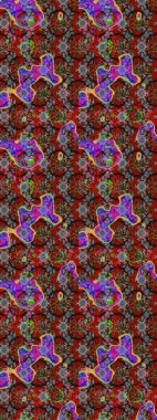 Raster Moda kumaş deseni. Çizgi çizimi kalıbı. Şirin çiçekler..