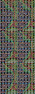 Kahverengi renklerde bahar çiçekleri. Raster illüstrasyonu. Raster çiçek desenli ve çiçekli..