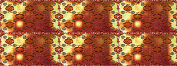 Raster illüstrasyonu. Moda baskısı, albüm, ambalaj kağıdı ve duvar kağıdı için zarif dekoratif süslemeler. Kahverengi ve turuncu renkli şirin çiçekler. Küçük çiçekli basit, pürüzsüz desen..