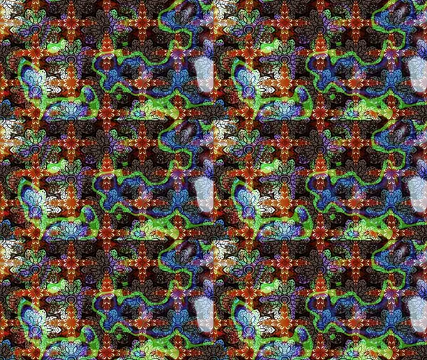 Hediye ambalaj kağıdı, tebrik kartları, posterler ve pankart tasarımı. Kahverengi renkli çiçekler. Raster düz çiçek çizim deseni.