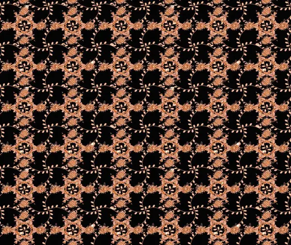 Renkli Yaz Temalı eskiz kalıbı. Düz Çiçek Elementleri Tasarımı. Modaya uygun kumaş deseni. Sevimli çiçek raster deseni.