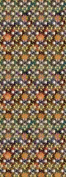 El yapımı çiçek ve bitki koleksiyonu. Eskiz tarzı kahverengi ve bej renklerde. Şirin karalama çiçekleri olan kusursuz çiçek desenleri. Raster illüstrasyonu. Raster illüstrasyonu.