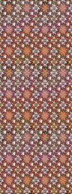 Modern stil dokusu. Çiçek desenli raster, kahverengi çizgi grafik deseni soyut raster arkaplan.