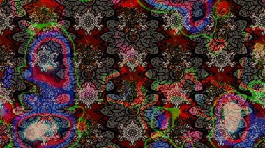 Raster. Zarif, parlak ve eskiz siyah ve kahverengi desenli çiçek deseni. Sabıka baskıları, bebek kıyafetleri, duvar kâğıtları, paket kutuları vb..