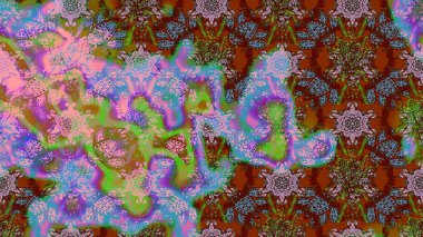 Yumuşak fayans. Klasik çiçek desenli. Raster 'ın taze dokusu. Paketleme, tekstil, duvar kâğıdı için çiçek eskizi. Yumuşak pamuk tasarımı.