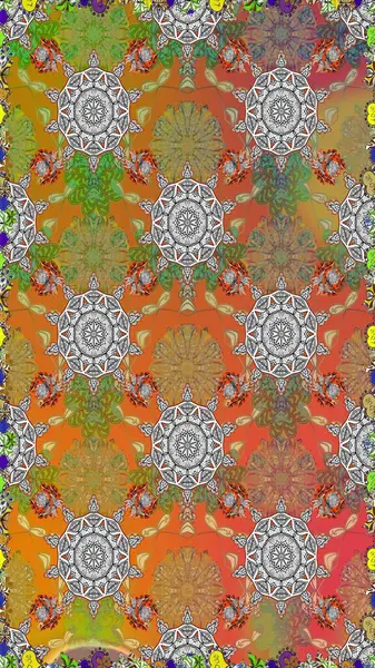 Gri ve kahverengi renkli çiçeklerle kusursuz çiçek deseni. Suluboya tarzında gri ve kahverengi renkte çiçekler.