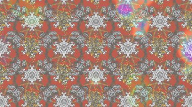 Raster illüstrasyonu. Çiçek duvar kâğıdı. Gri ve pembe renkli şirin tekstil tarzında. Renkli çizim kalıbı. Çiçek arka planı.
