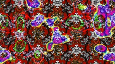 Güzel kumaş deseni. Güzel suluboya yaz çiçekleri deseni..