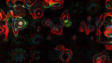 Suluboya çizimi. Siyah ve gri renkli çiçekler. Çiçekli eskiz deseni. El çizimi.